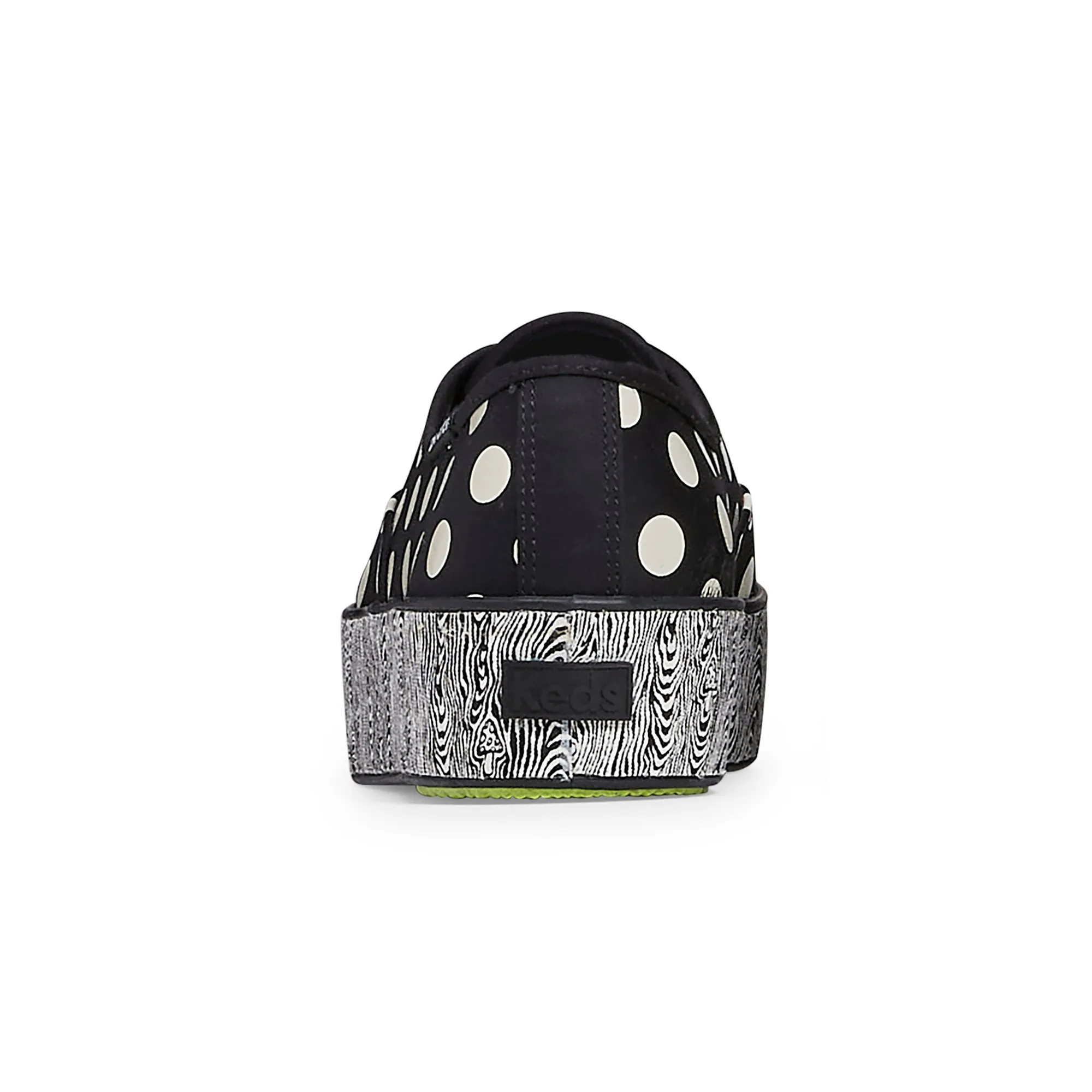 BATSHEVA KEDS POINT POLKA DOT BLACK/WHITE