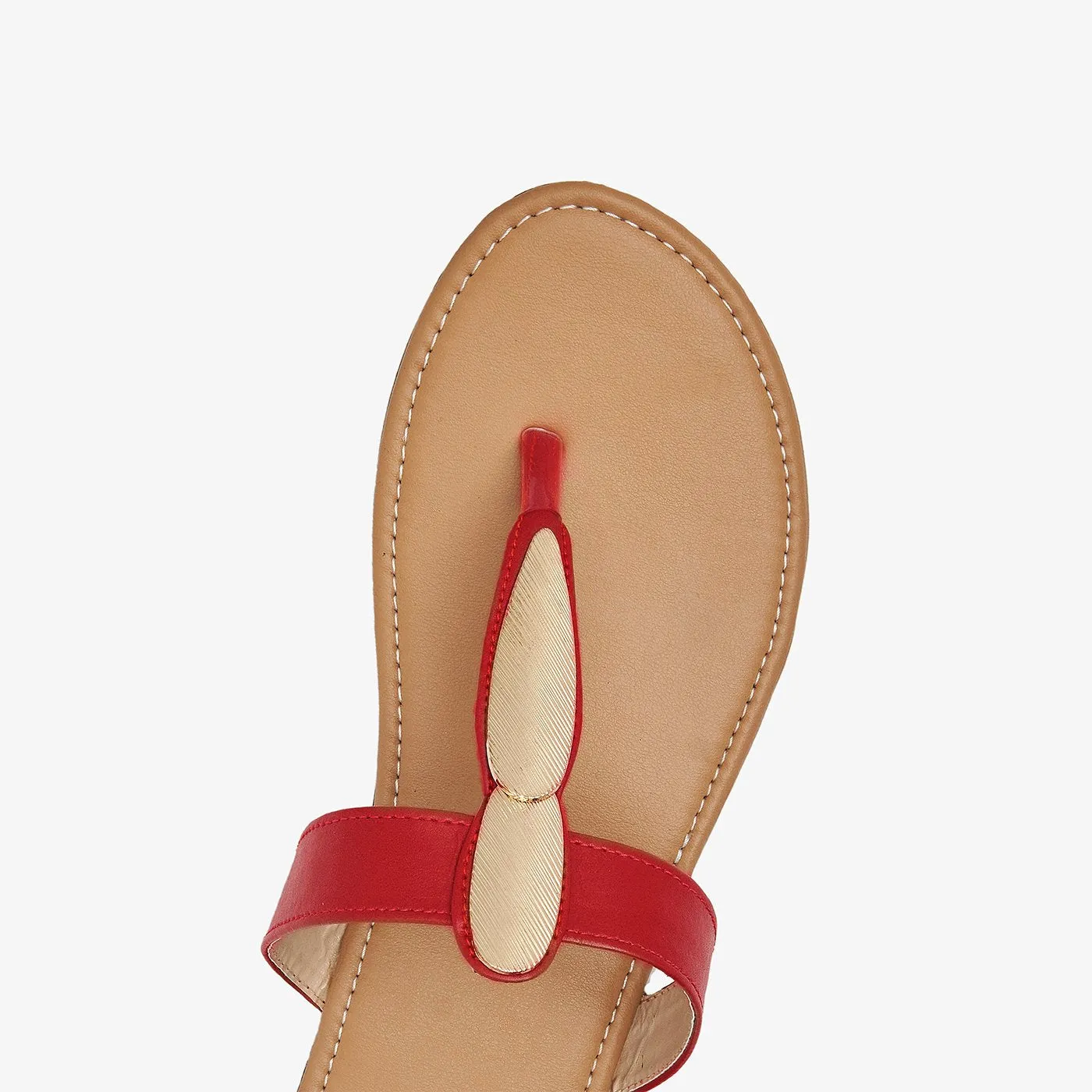 Buckle Trim Women Chappals