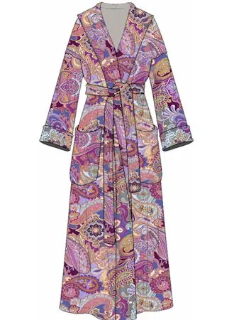 Cozy Robe-Sandalwood Pink