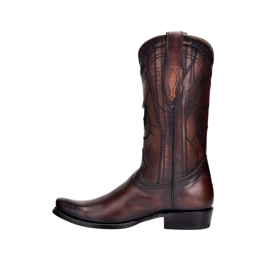 Cuadra Men's Chestnut Laser Boots