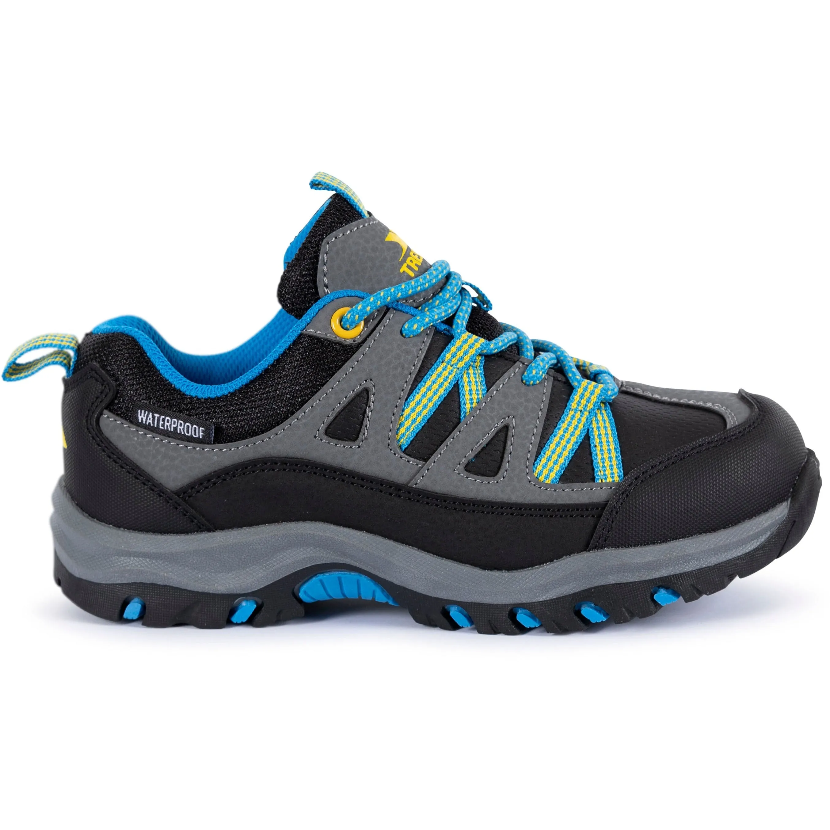 Gillon Unisex Waterproof Walking Shoes in Black