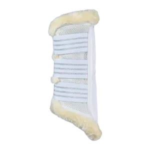 Horze Lincoln Brushing Boots - White