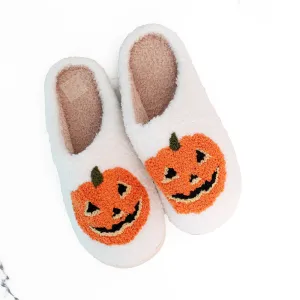 Jack-O-Lantern Slippers