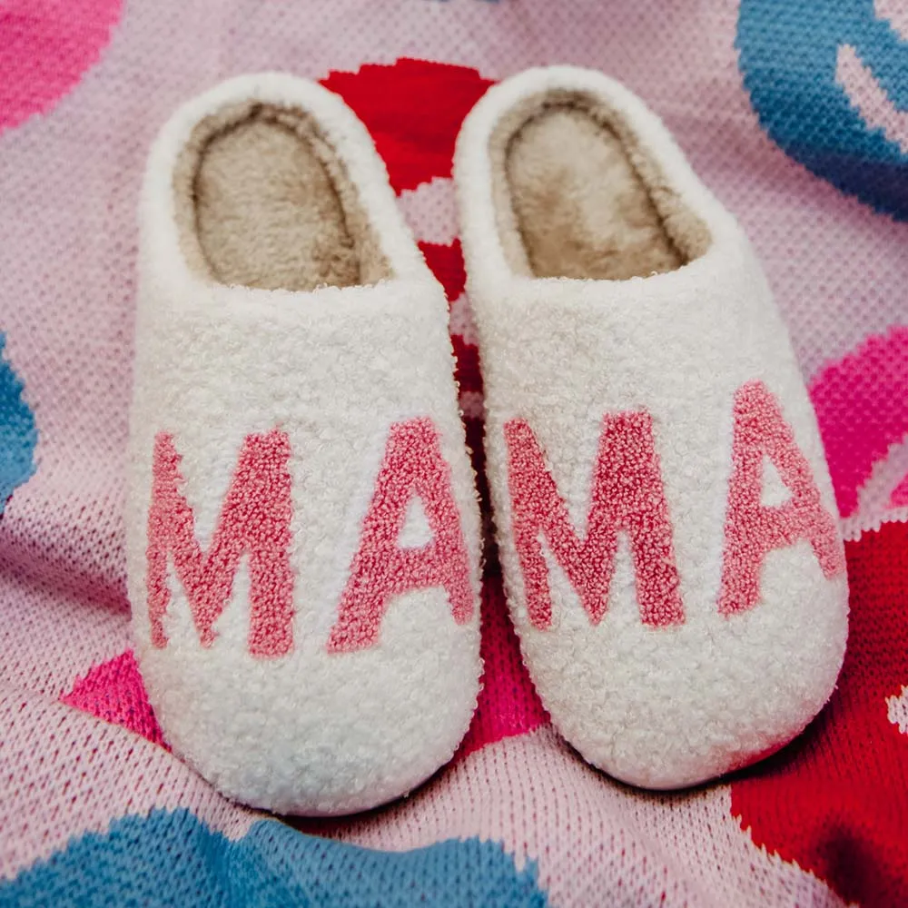 Katydid Pink MAMA House Slippers