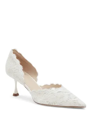 Love In Paradise Lace D'Orsay Pumps