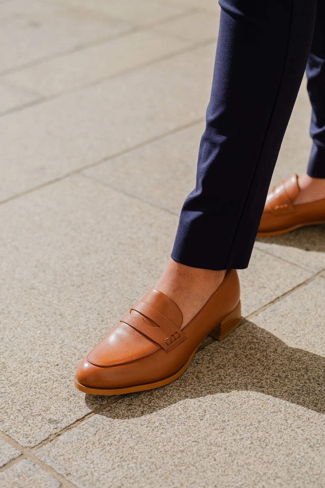 Marcel Leather Loafer Tan