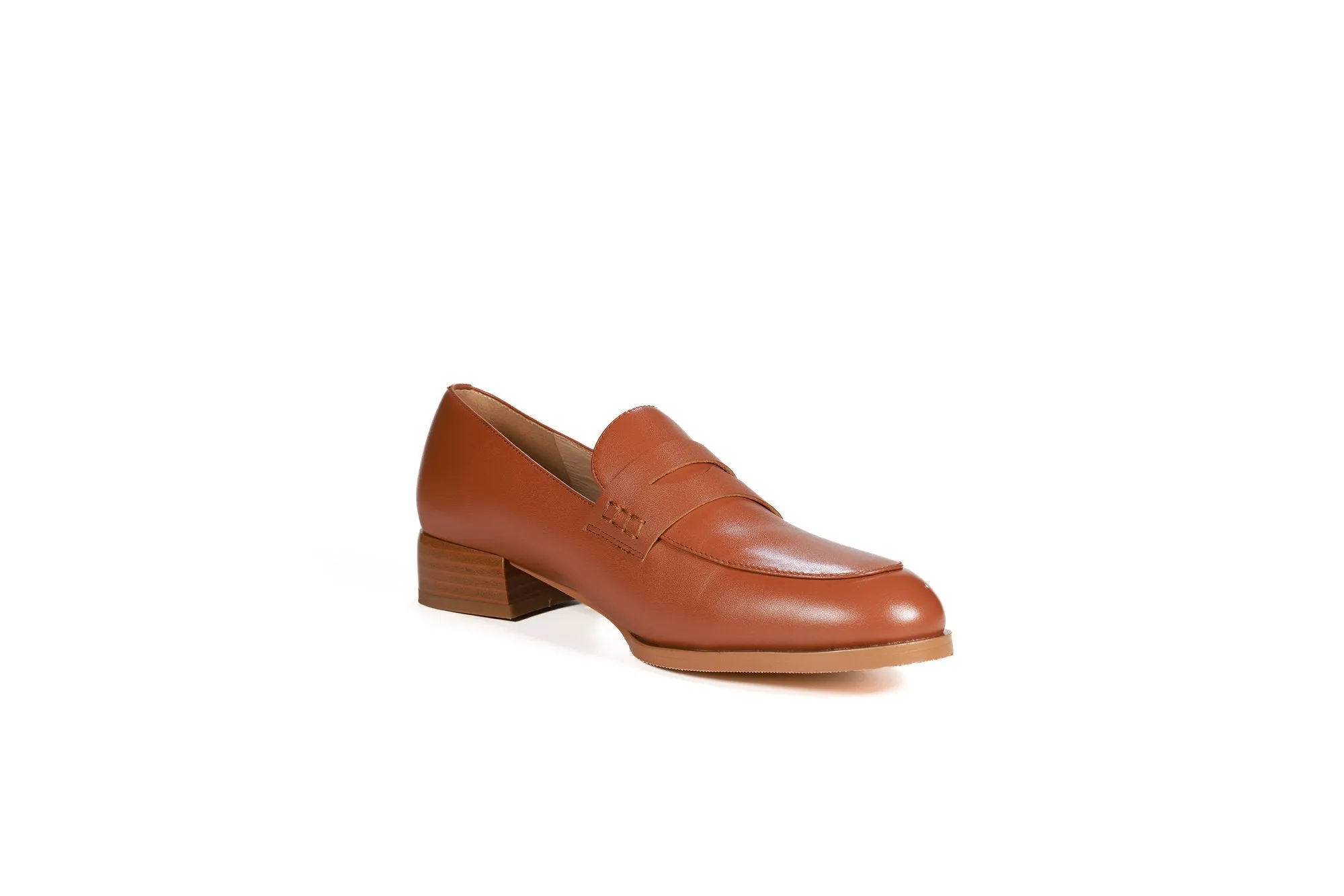 Marcel Leather Loafer Tan