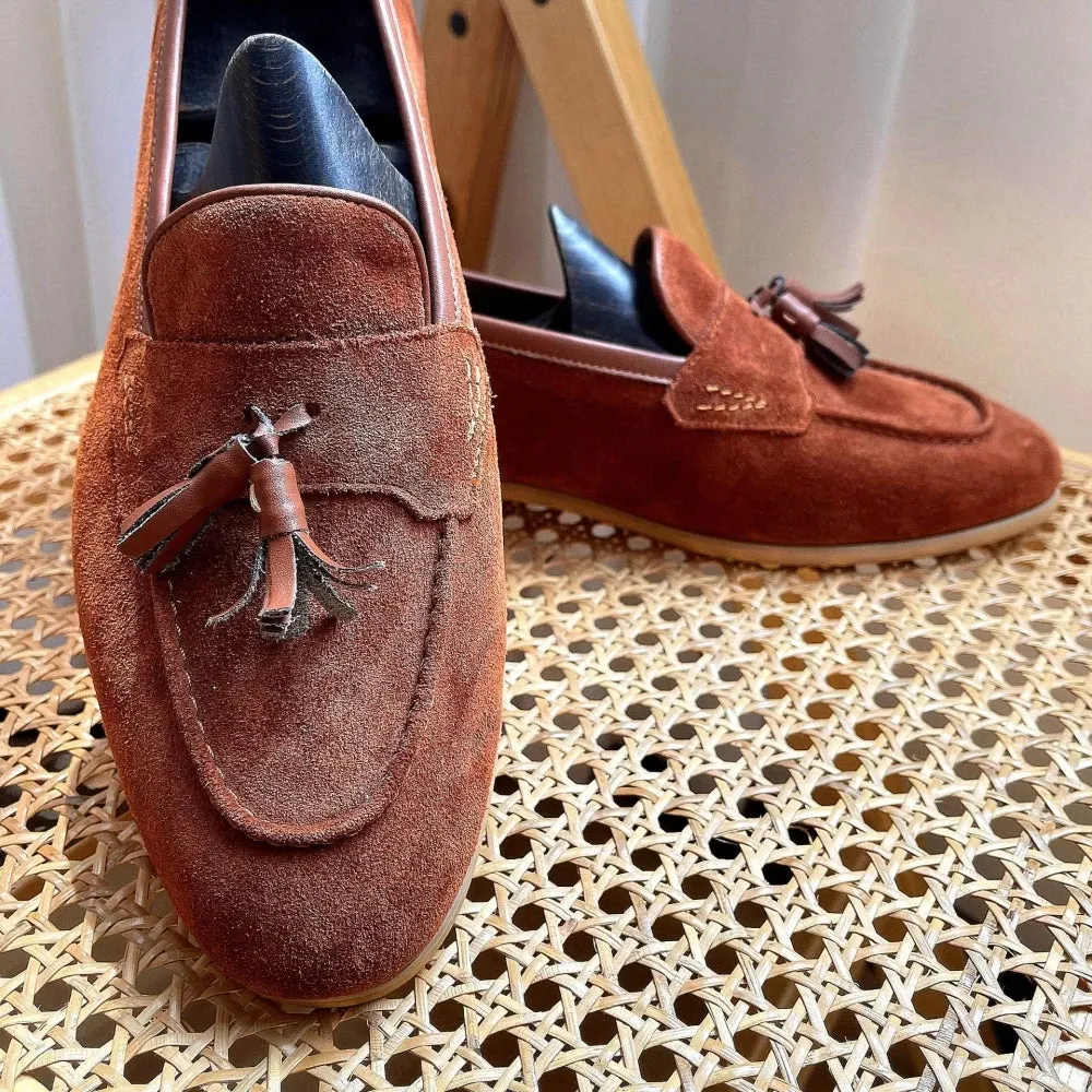 Men's Suede Tassel Loafer