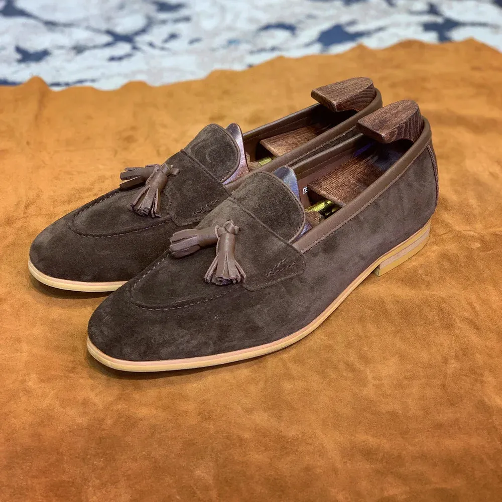 Men's Suede Tassel Loafer