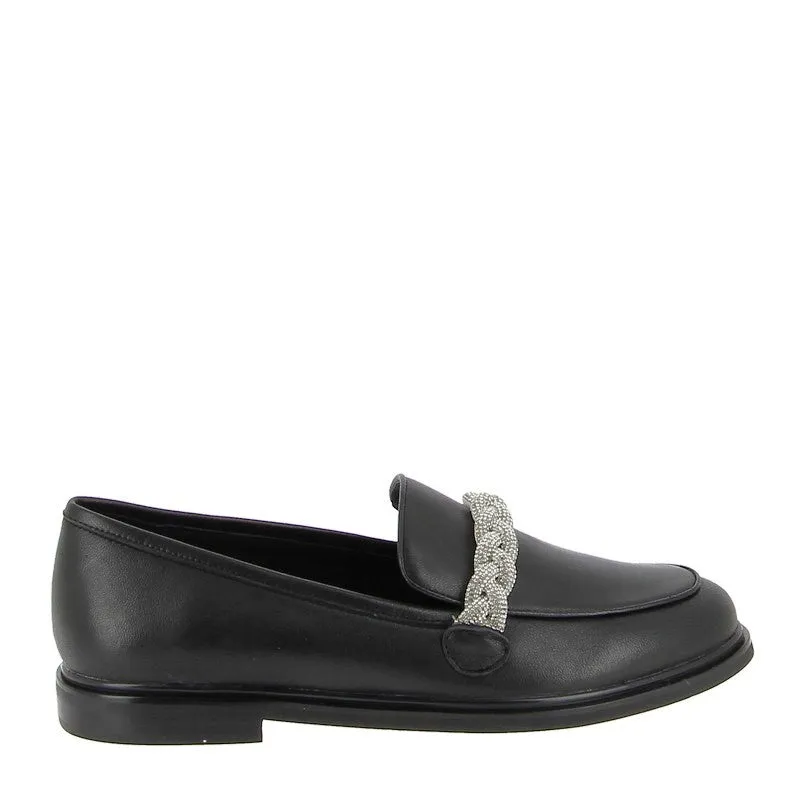 Mollini Galya Black Slip On Loafer