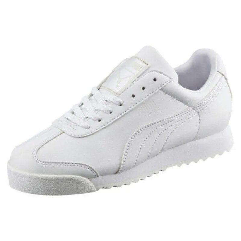 Puma Men's Roma Basic Shoes - White / Light Grey