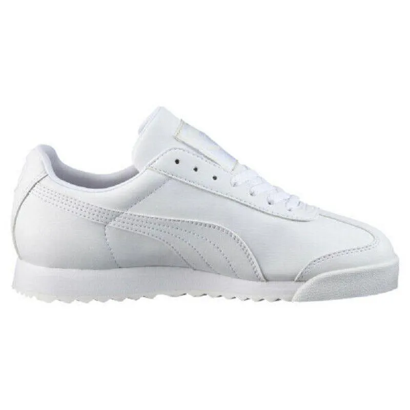 Puma Men's Roma Basic Shoes - White / Light Grey