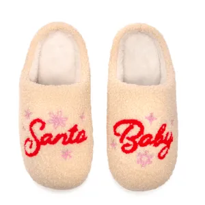 "Santa Baby" Slippers - 2 Size Options