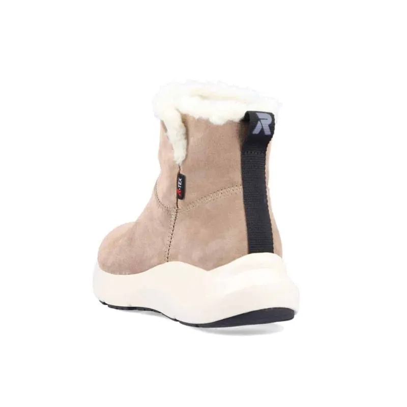 Rieker Evolution  42170-64 Beige Women's Ankle Boots