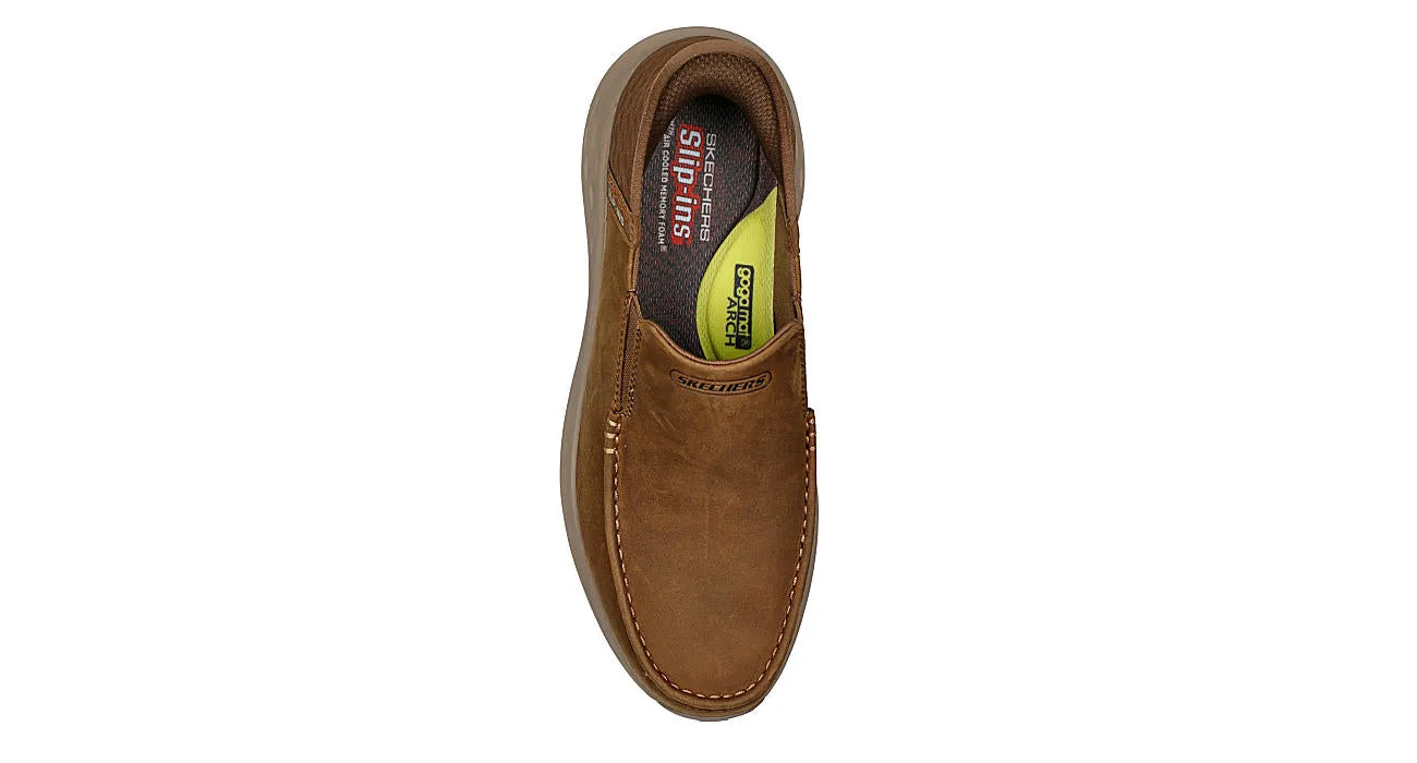 Skechers Men's Parson-Oswin Slip-in Moccasin