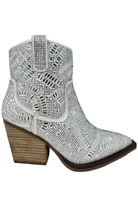 TEEK - MAZE RHINESTONE WESTERN BOOTS