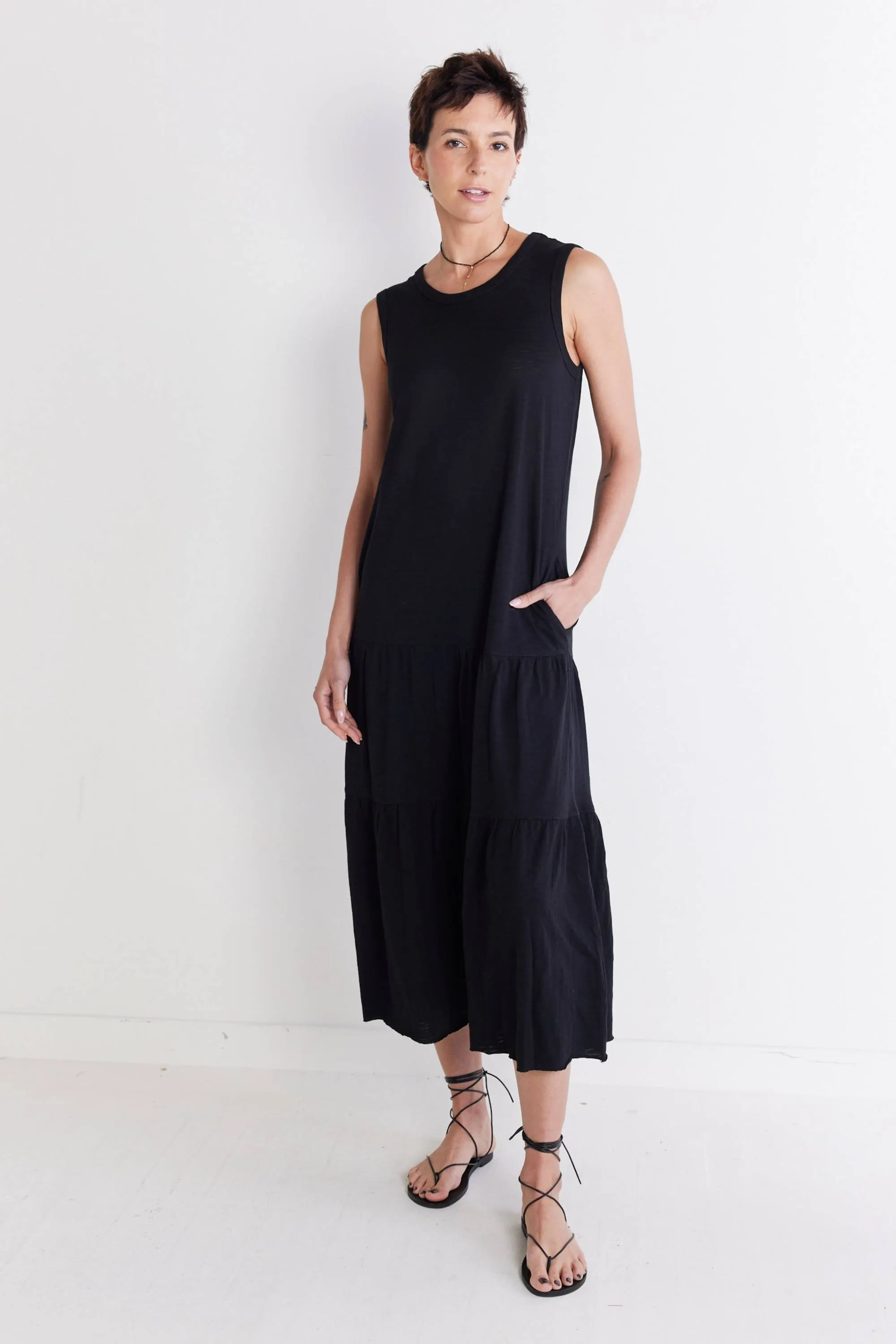 Top Tier Pima Cotton Dress