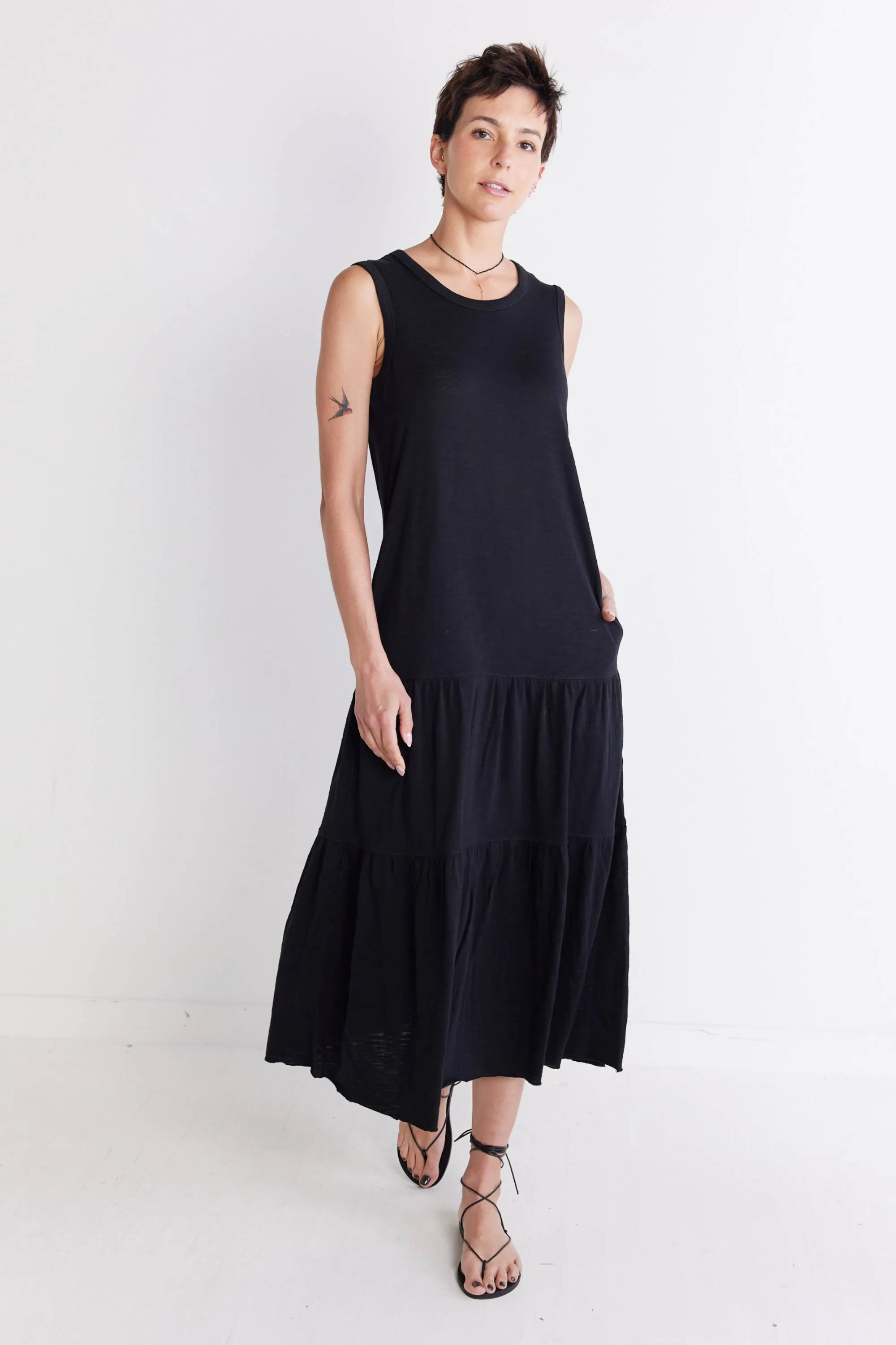 Top Tier Pima Cotton Dress