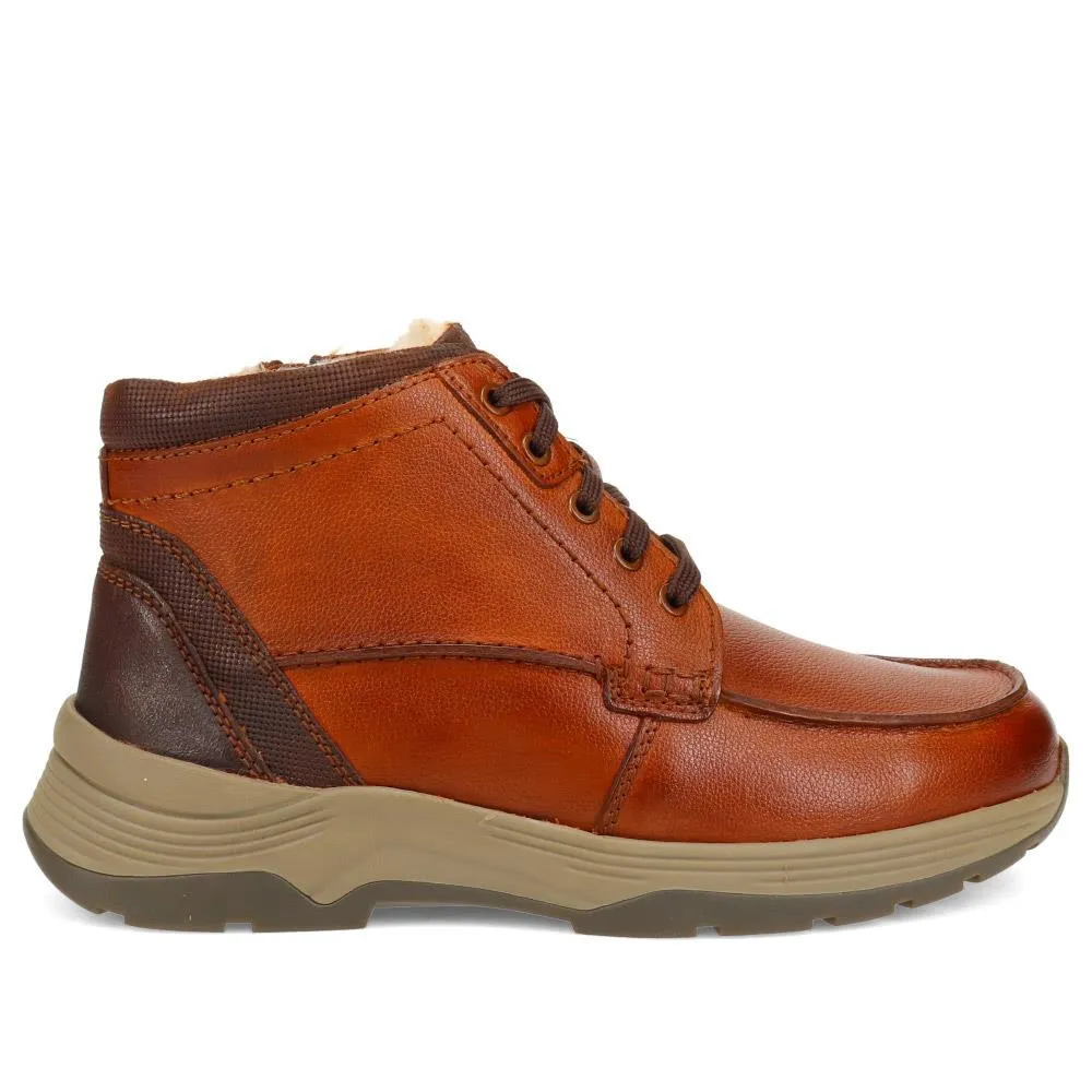 Ultra-Wide Leather Boots - BRYAN / 326 017