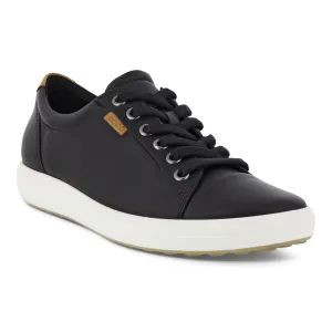 Womens Ecco Soft 7 Sneaker Color: Black